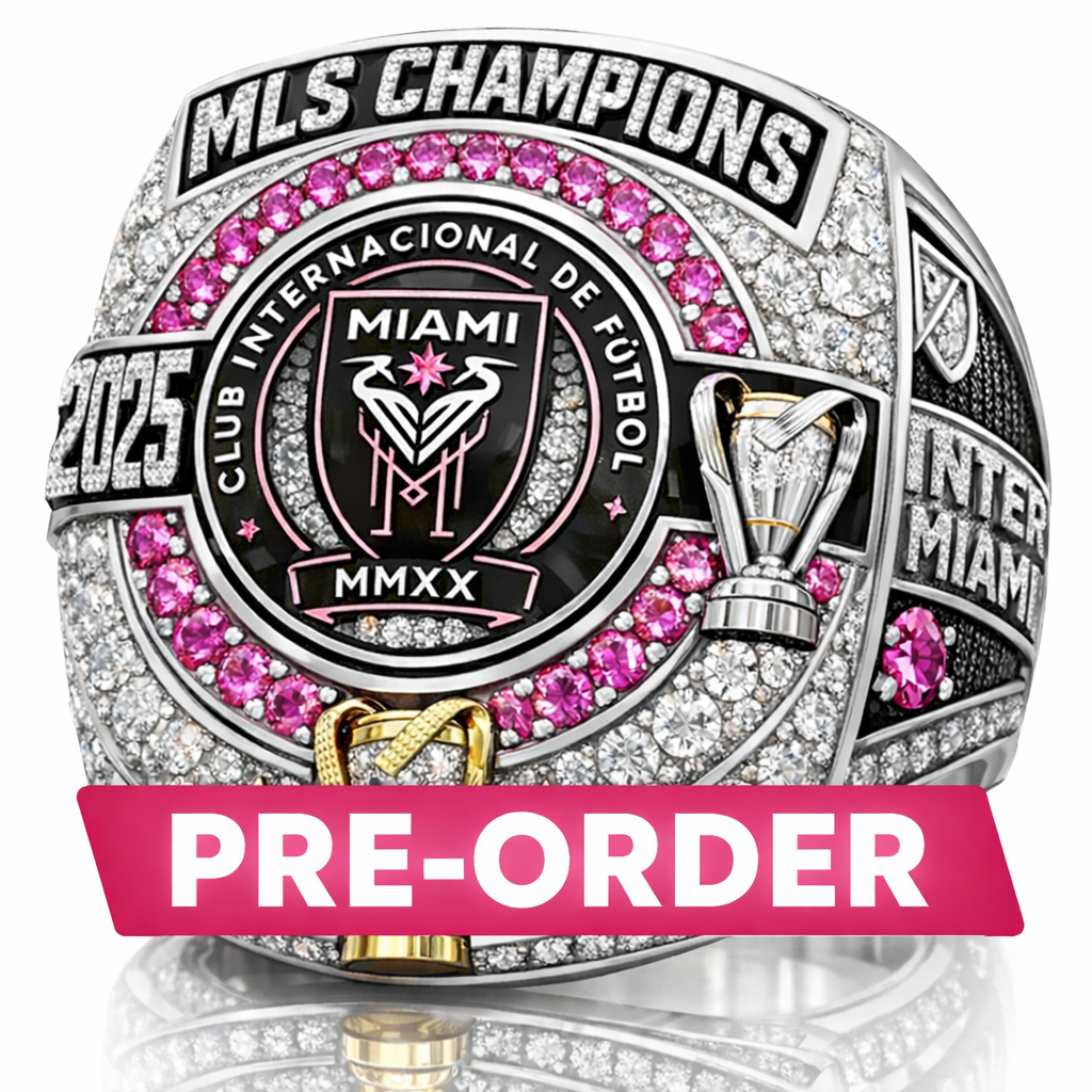 Pre-Order: 2025 Inter Miami MLS Cup Championship Ring - Standard Series - Legend Sports Rings