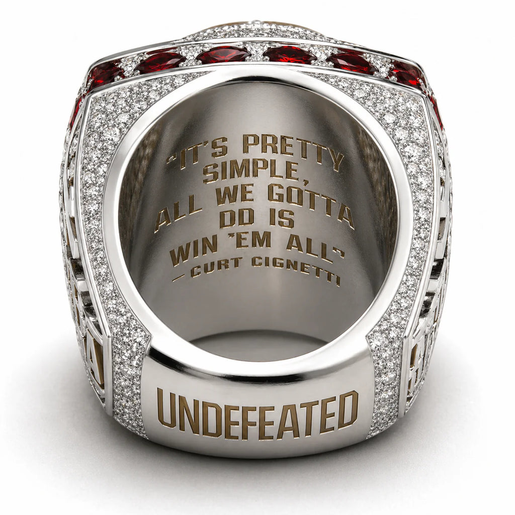 2025 Indiana Hoosiers Football National Championship Ring - Standard Series
