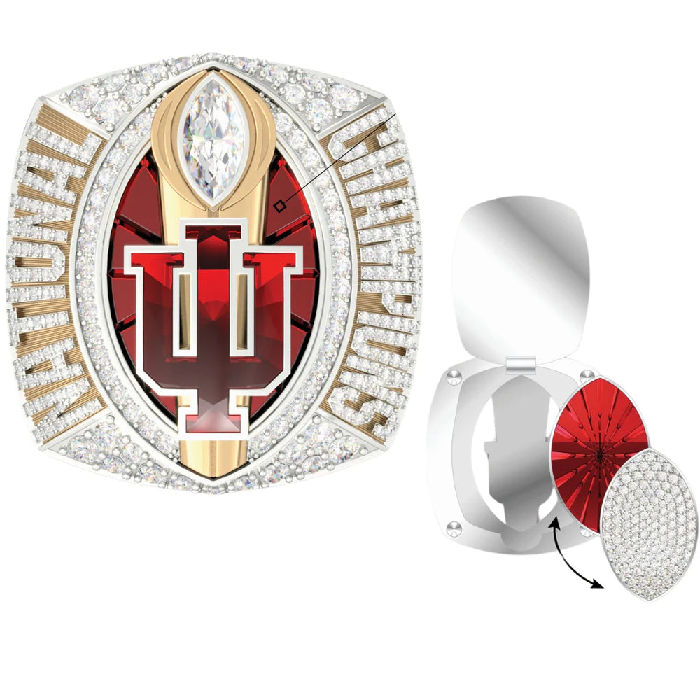 2025 Indiana Hoosiers Football National Championship Ring - Premium Legacy Series