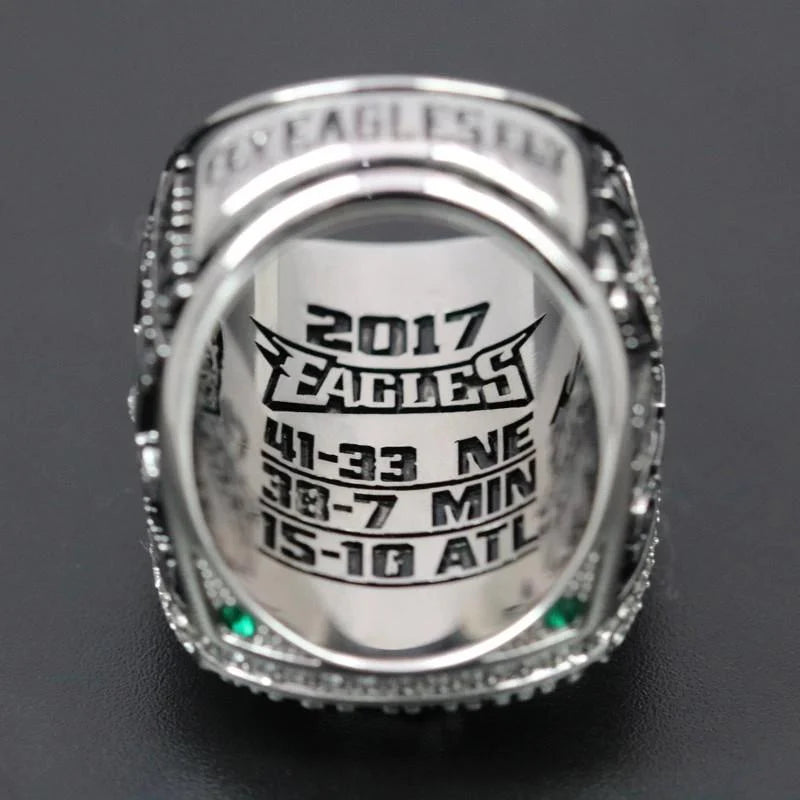 2017 Philadelphia Eagles Super Bowl Championship Ring - Standard Series Legend Sports Rings