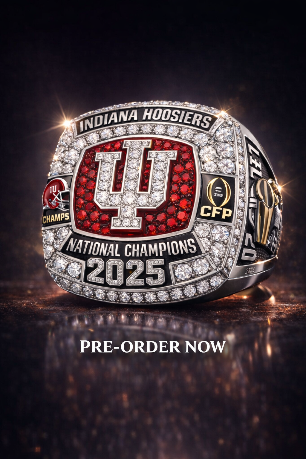 Pre-Order: 2025 Indiana Hoosiers National Championship Ring - Premium Legacy Series