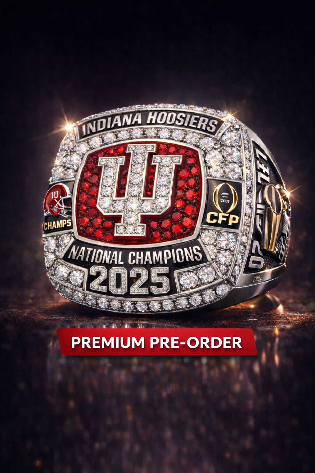 Pre-Order: 2025 Indiana Hoosiers National Championship Ring - Premium Legacy Series