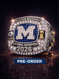 Pre-Order: 2026 Michigan Wolverines Basketball National Championship Ring - Standard Series