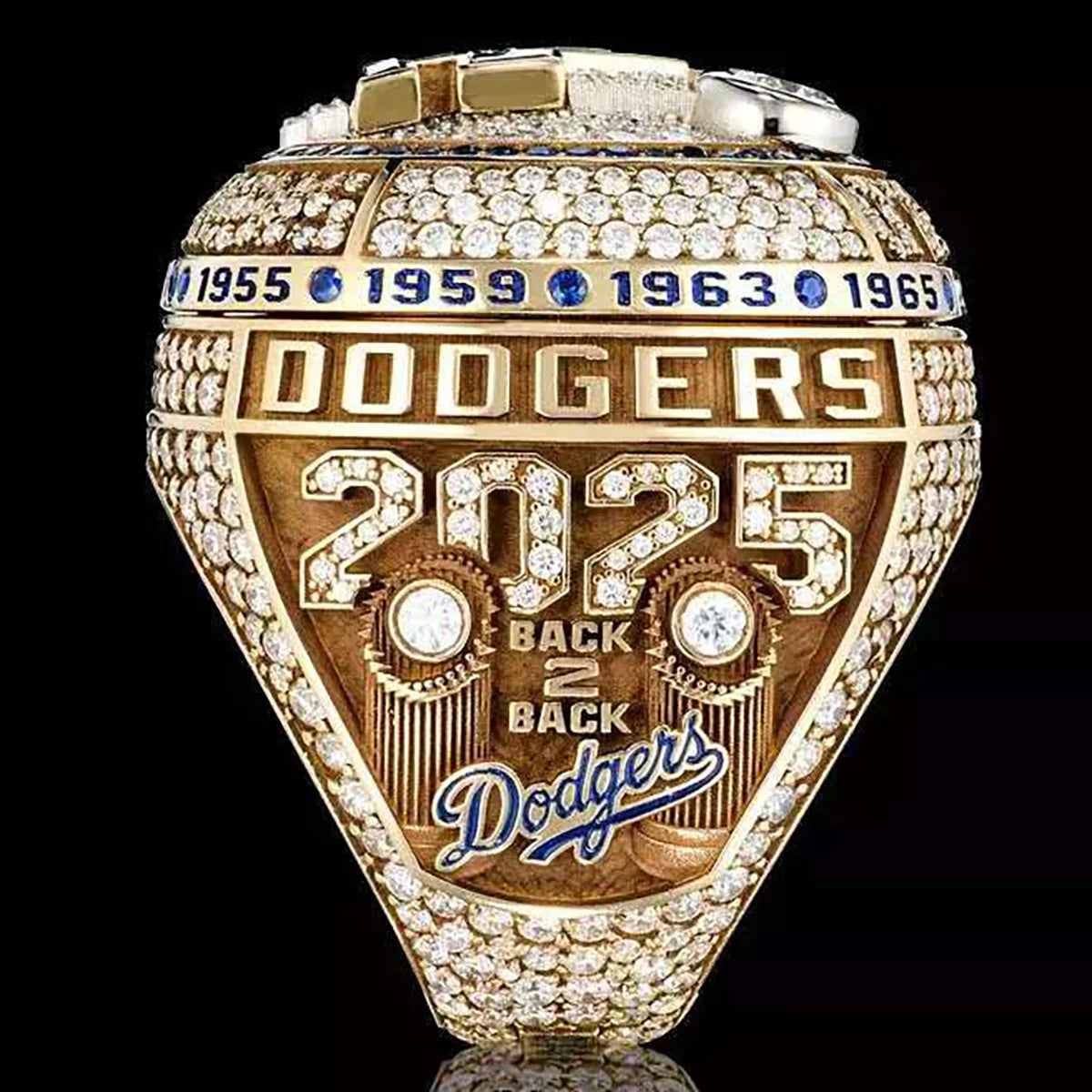 2025 Los Angeles Dodgers World Series Championship Ring - Premium Legacy Series