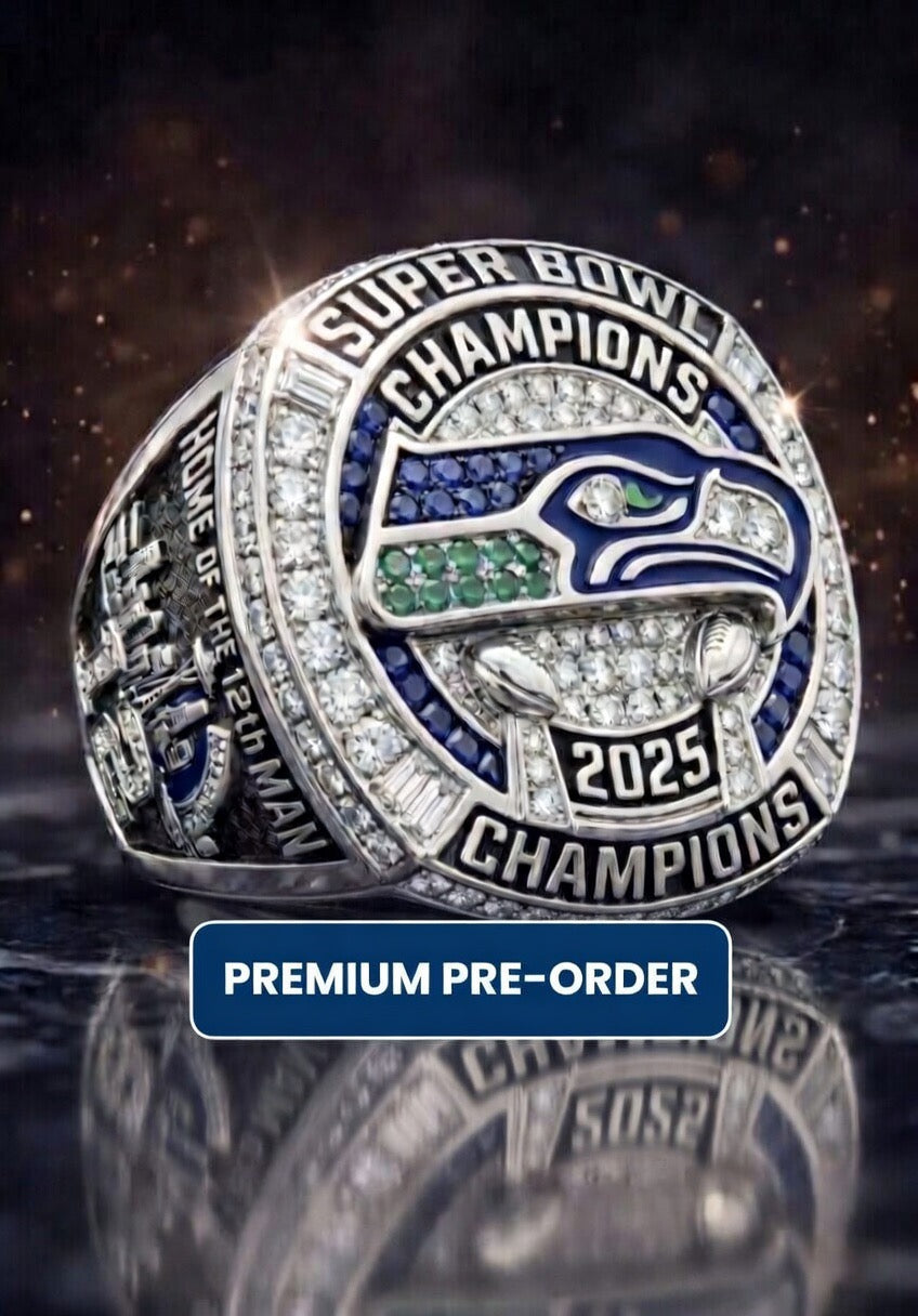 Pre-Order: 2025 Seattle Seahawks Super Bowl Championship Ring - Premium Legacy Series