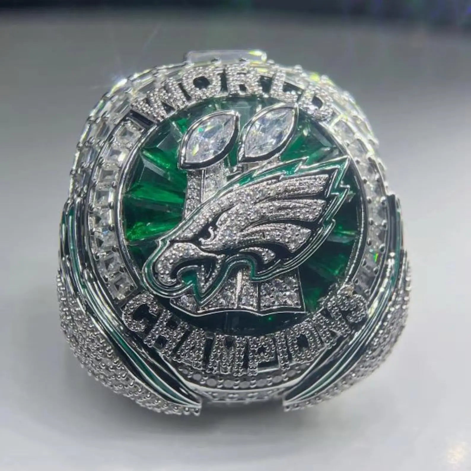 2024 Philadelphia Eagles Super Bowl Championship Ring - Premium Luxury Series - Legend Sports Rings