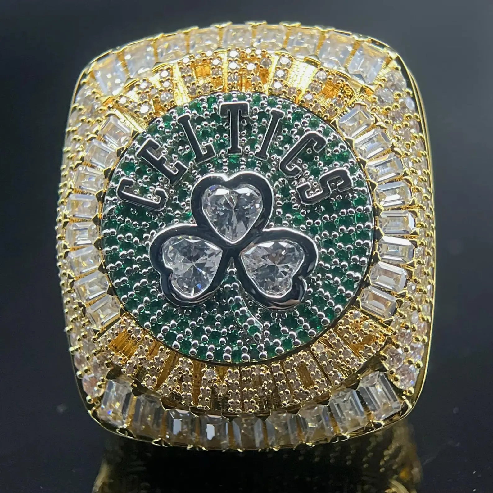 2024 Boston Celtics NBA Championship Ring - Premium Luxury Series - Legend Sports Rings