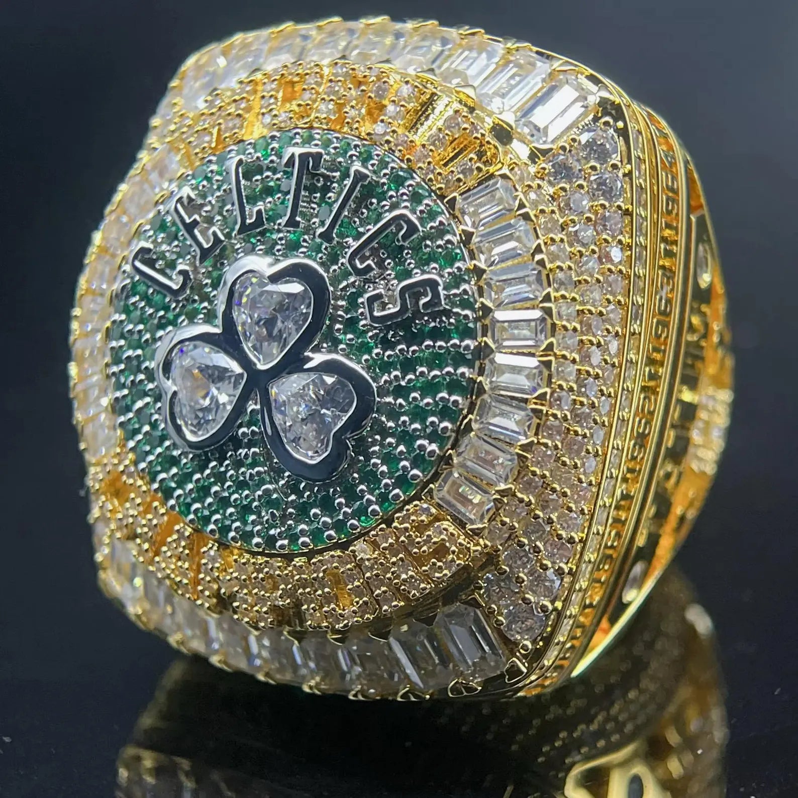 2024 Boston Celtics NBA Championship Ring - Premium Luxury Series - Legend Sports Rings