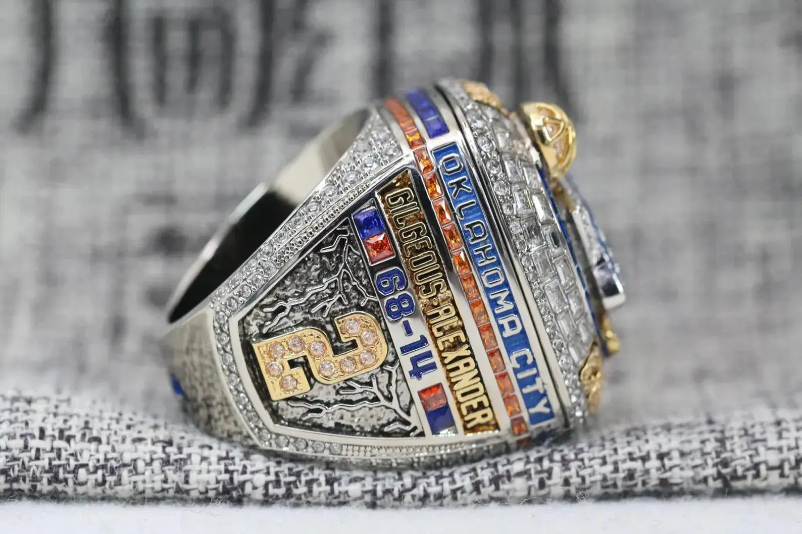 2025 Oklahoma City Thunder Championship Ring - Standard Series - Legend Sports Rings
