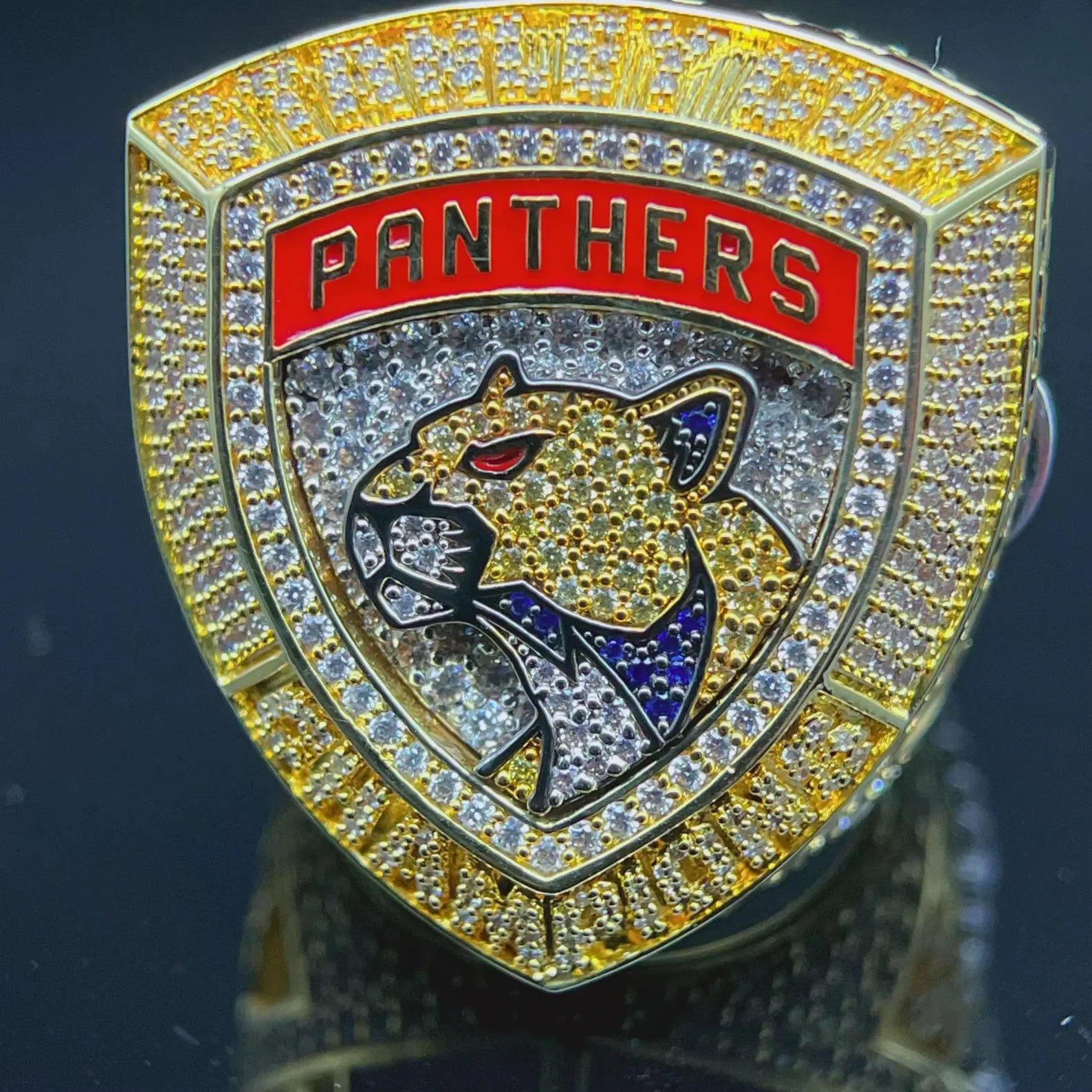 2024 Florida Panthers Stanley Cup Championship Ring - Premium Luxury Series - Legend Sports Rings