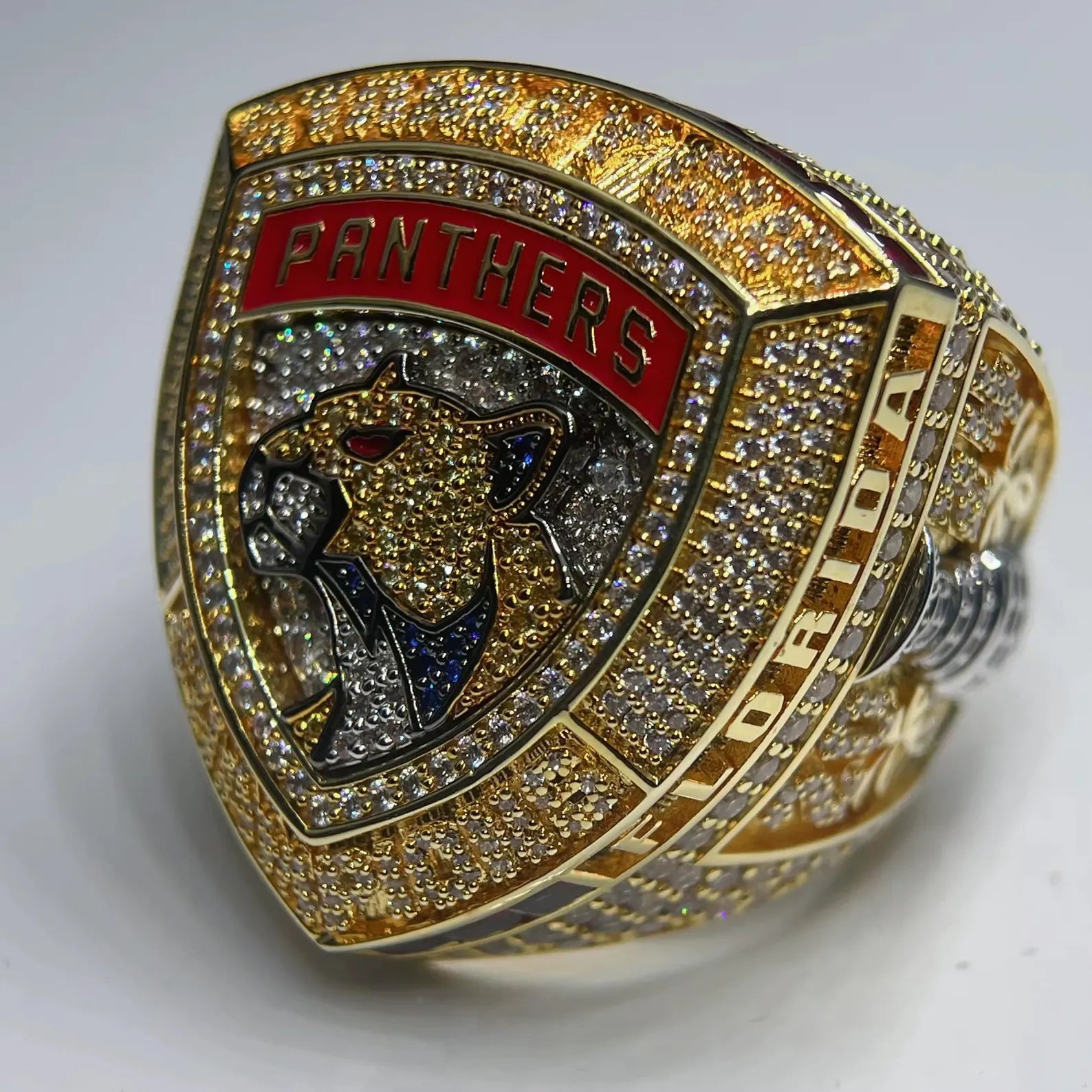 2024 Florida Panthers Stanley Cup Championship Ring - Premium Luxury Series - Legend Sports Rings