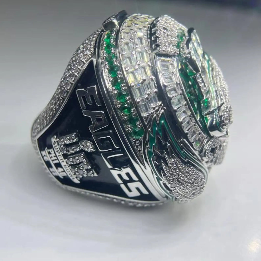2024 Philadelphia Eagles Super Bowl Championship Ring - Premium Luxury Series - Legend Sports Rings