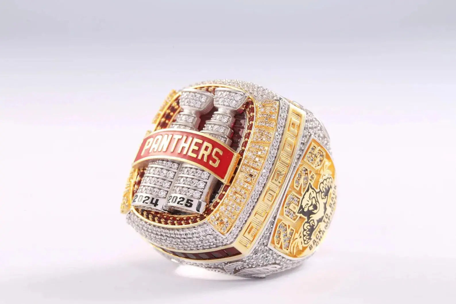 2025 Florida Panthers Stanley Cup Championship Ring - Premium Luxury Series - Legend Sports Rings