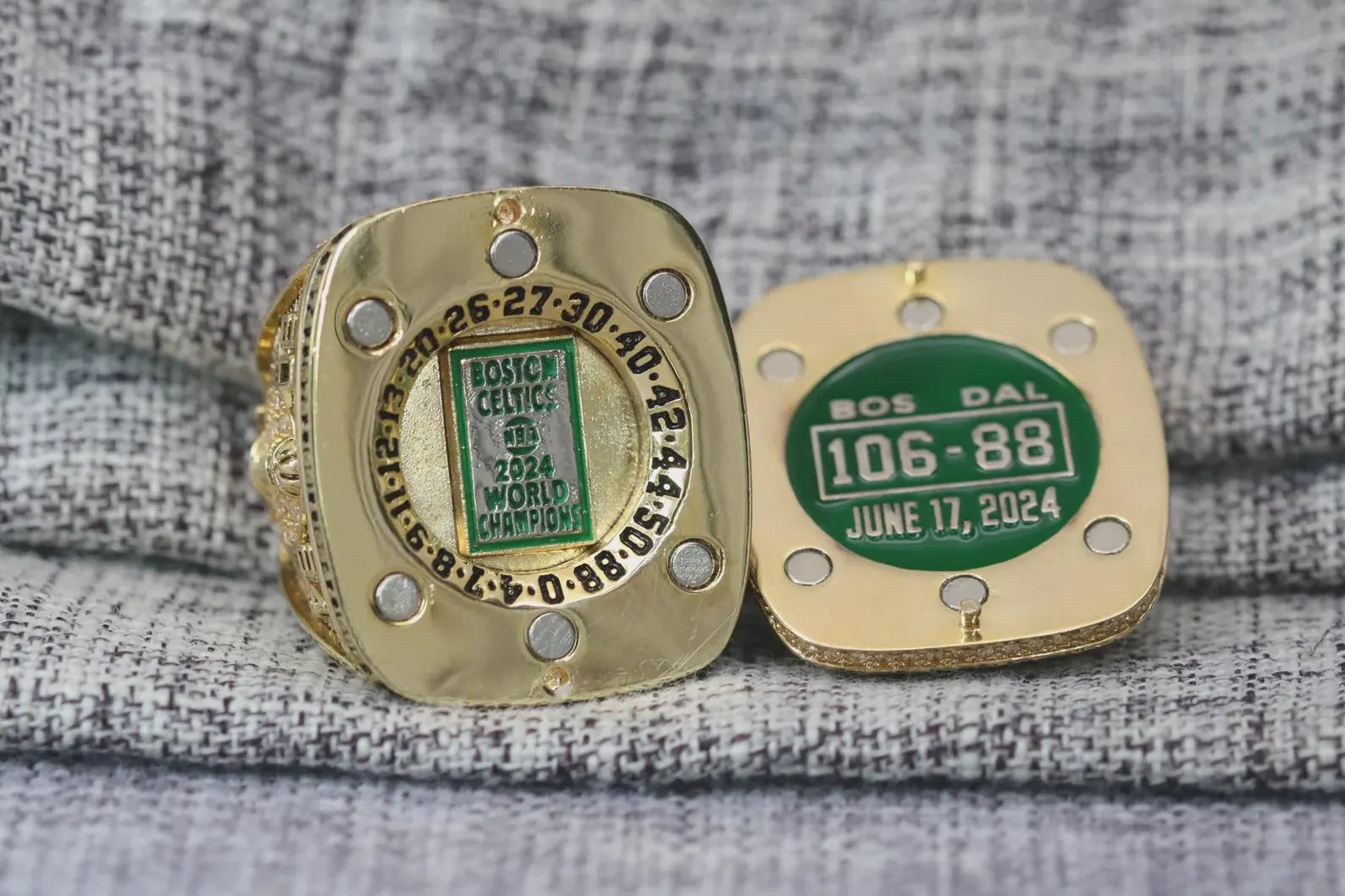 2024 Boston Celtics NBA Championship Ring - Standard Series - Legend Sports Rings