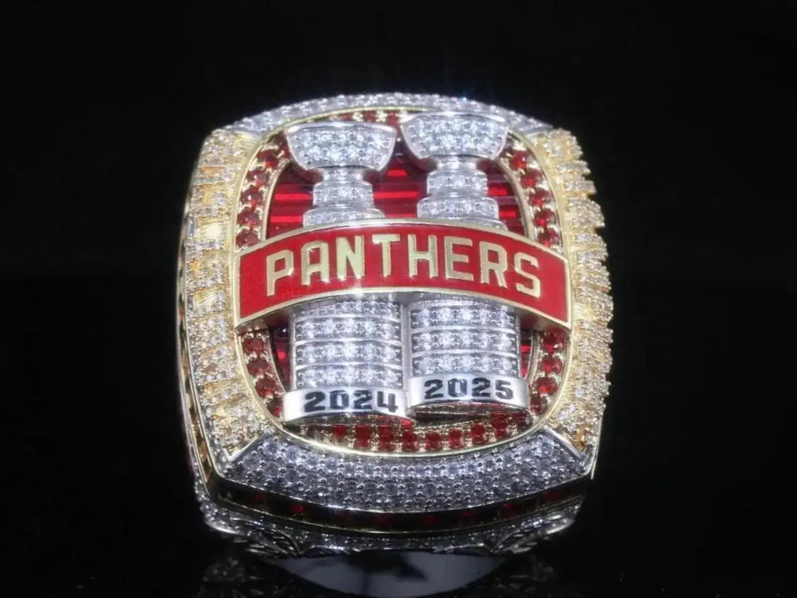 2025 Florida Panthers Stanley Cup Championship Ring - Premium Luxury Series - Legend Sports Rings