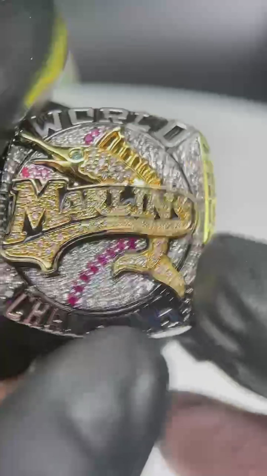 2003 Florida Marlins World Series Championship Ring - Premium Legend Series