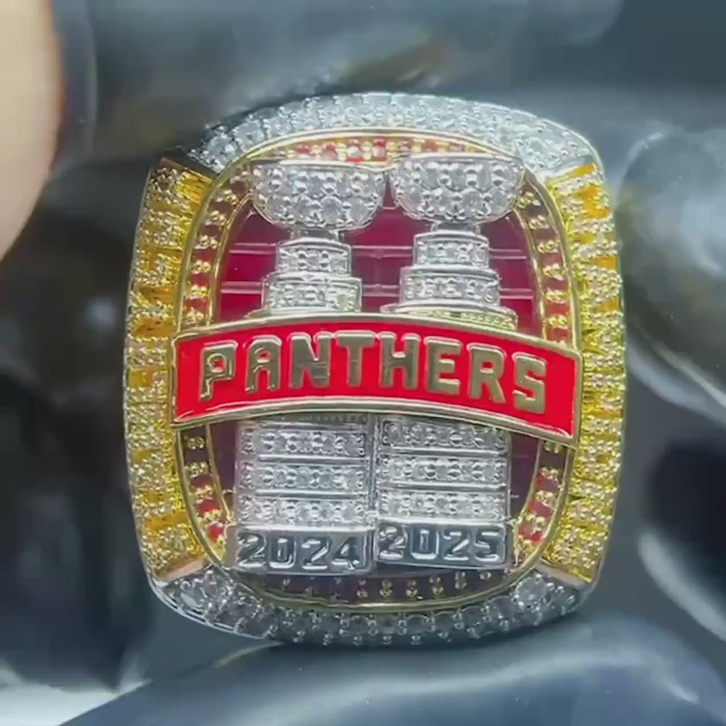 2025 Florida Panthers Stanley Cup Championship Ring - Premium Luxury Series
