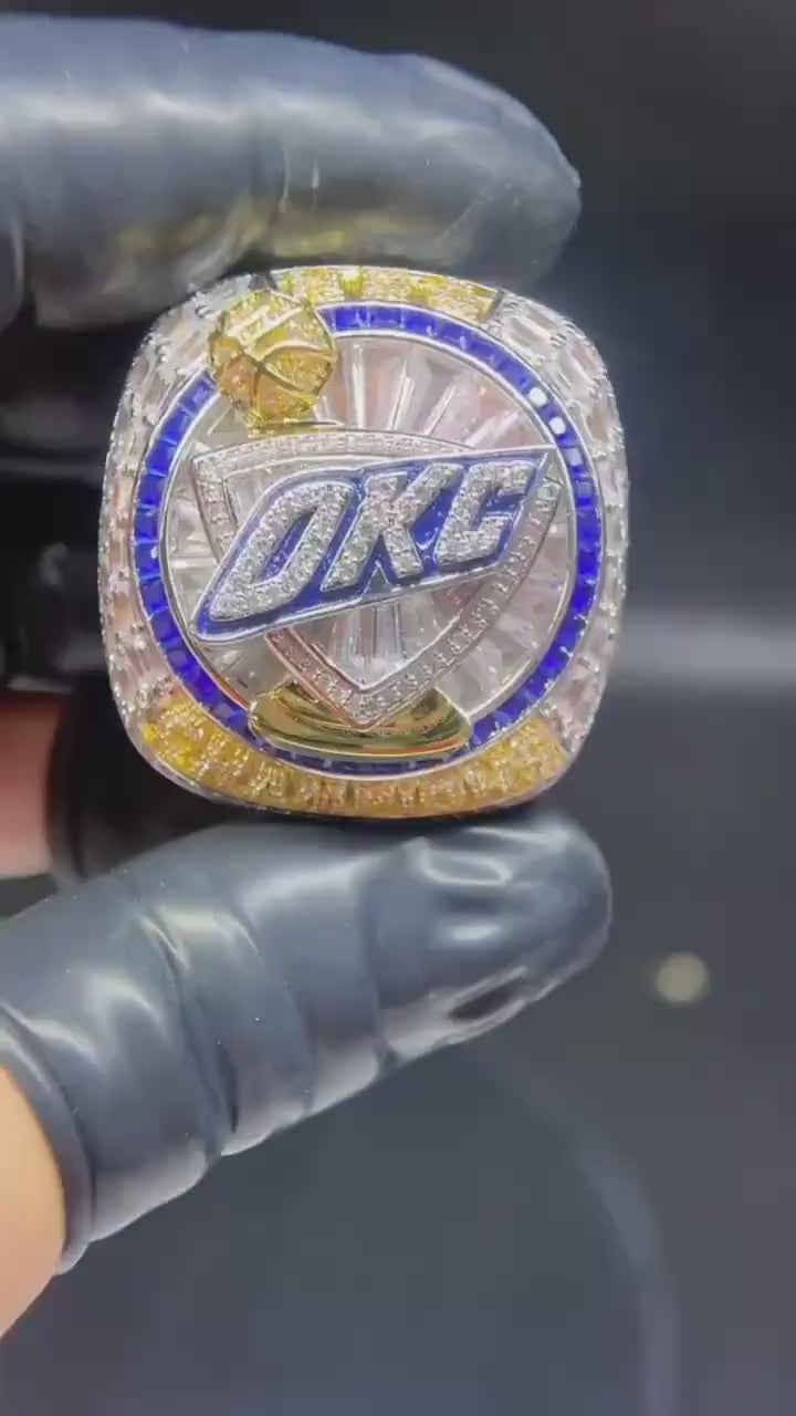 2025 Oklahoma City Thunder Championship Ring - Premium Luxury Series